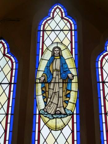 Immaculate Conception Stained Glass