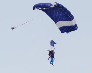 From Bishop Tom Parachute Jump 2