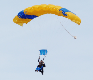 From Bishop Tom Parachute Jump 3